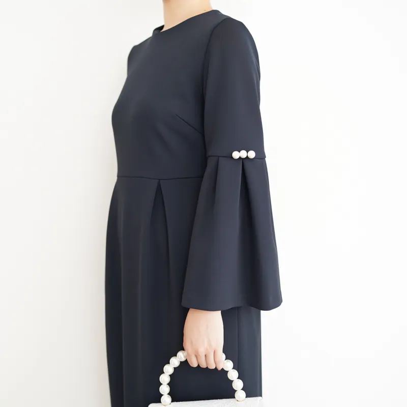 UNITED ARROWS（ユナイテッドアローズ）フレアスリーブドレス