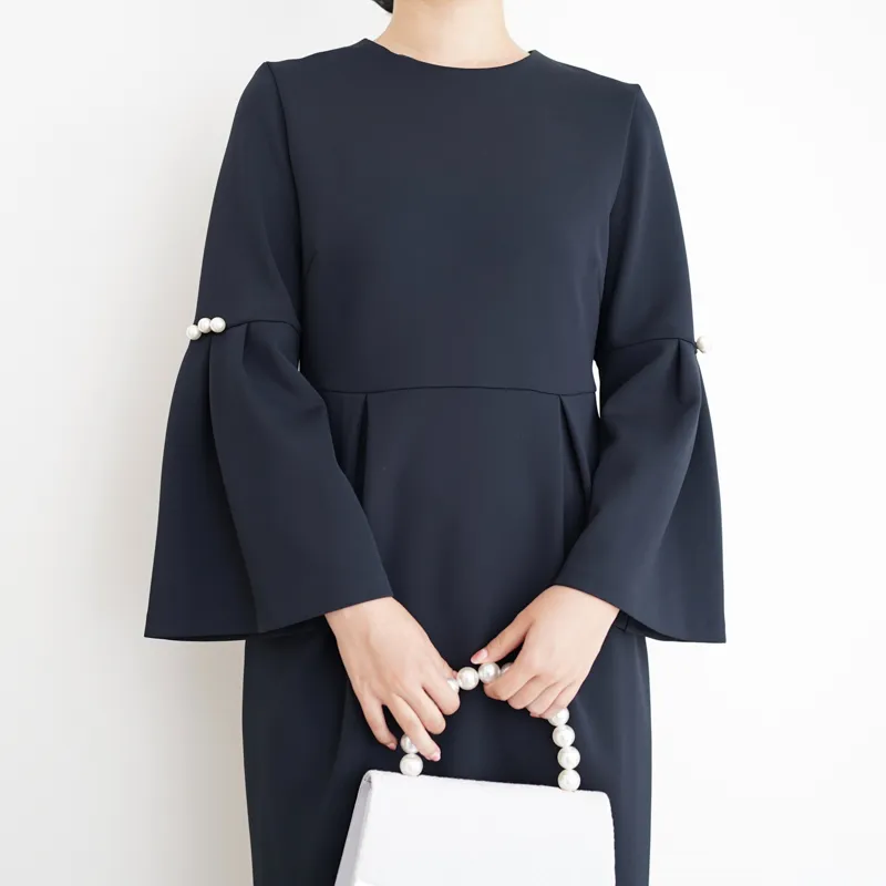 UNITED ARROWS（ユナイテッドアローズ）フレアスリーブドレス