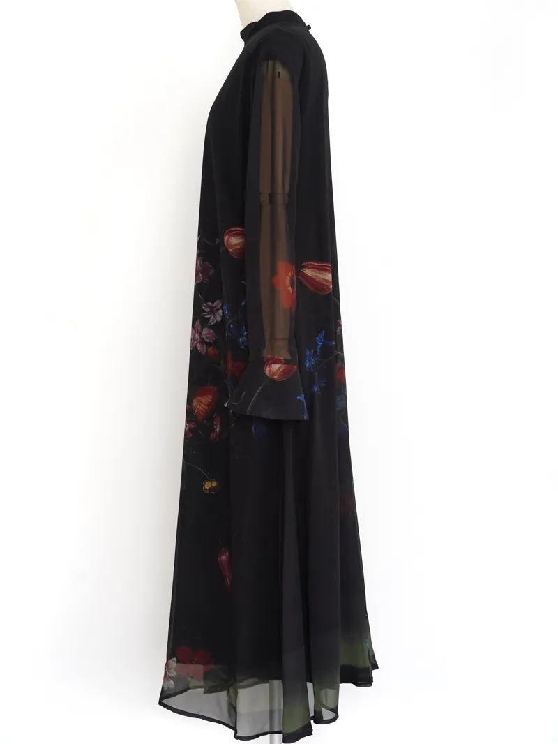 Ameri VINTAGE（アメリ ヴィンテージ）THE MET FLOWER DRESS（ブラック