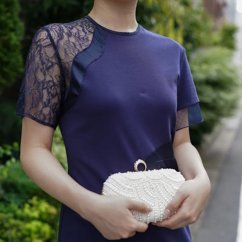 Ameri VINTAGE SLENDER LACE DRESS Mサイズ Ameri VINTAGE SLENDER LACE DRESS Mサイズ