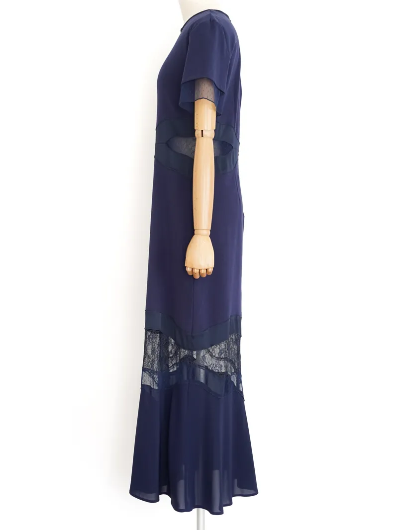 Ameri（アメリ）の「MEDI ASYMMETRY LACE CUT DRESS（ドレス
