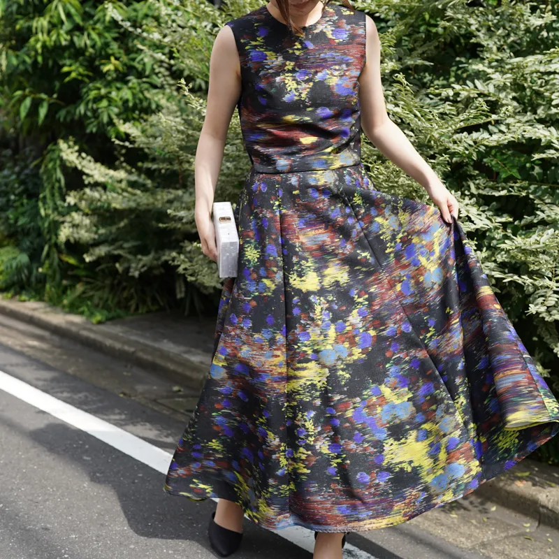 Ameri Vintage ドレス Ameri VINTAGE（アメリ ヴィンテージ）EMBROIDERY DRESS