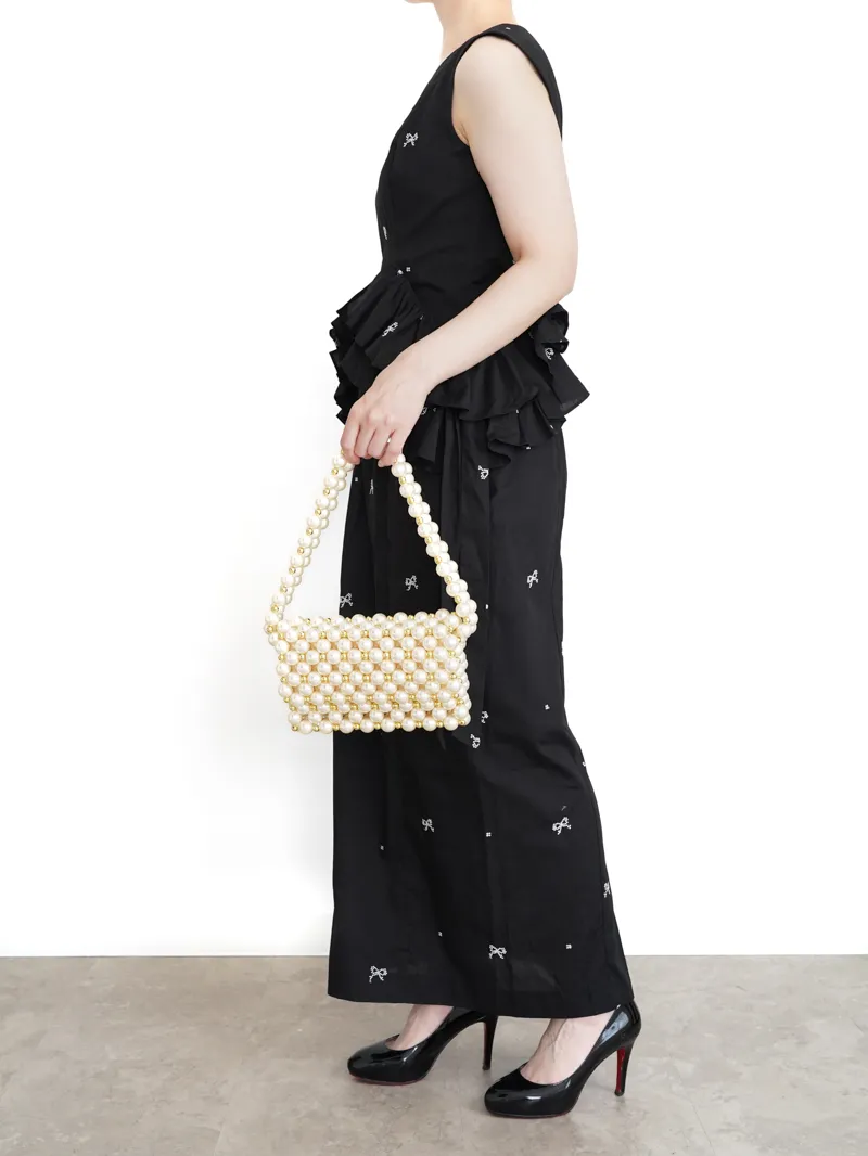 Bibiy.（ビビィ）ELODIE FRILL DRESS（ブラック/S）