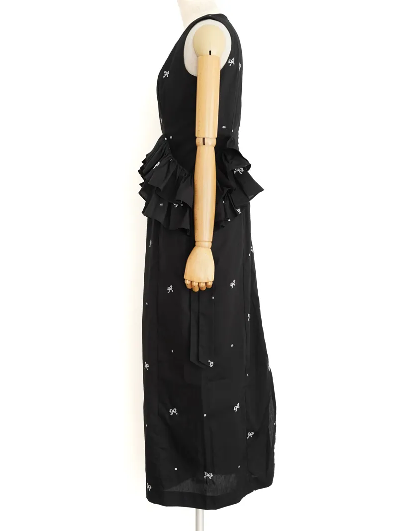 Bibiy.（ビビィ）ELODIE FRILL DRESS（ブラック/S）