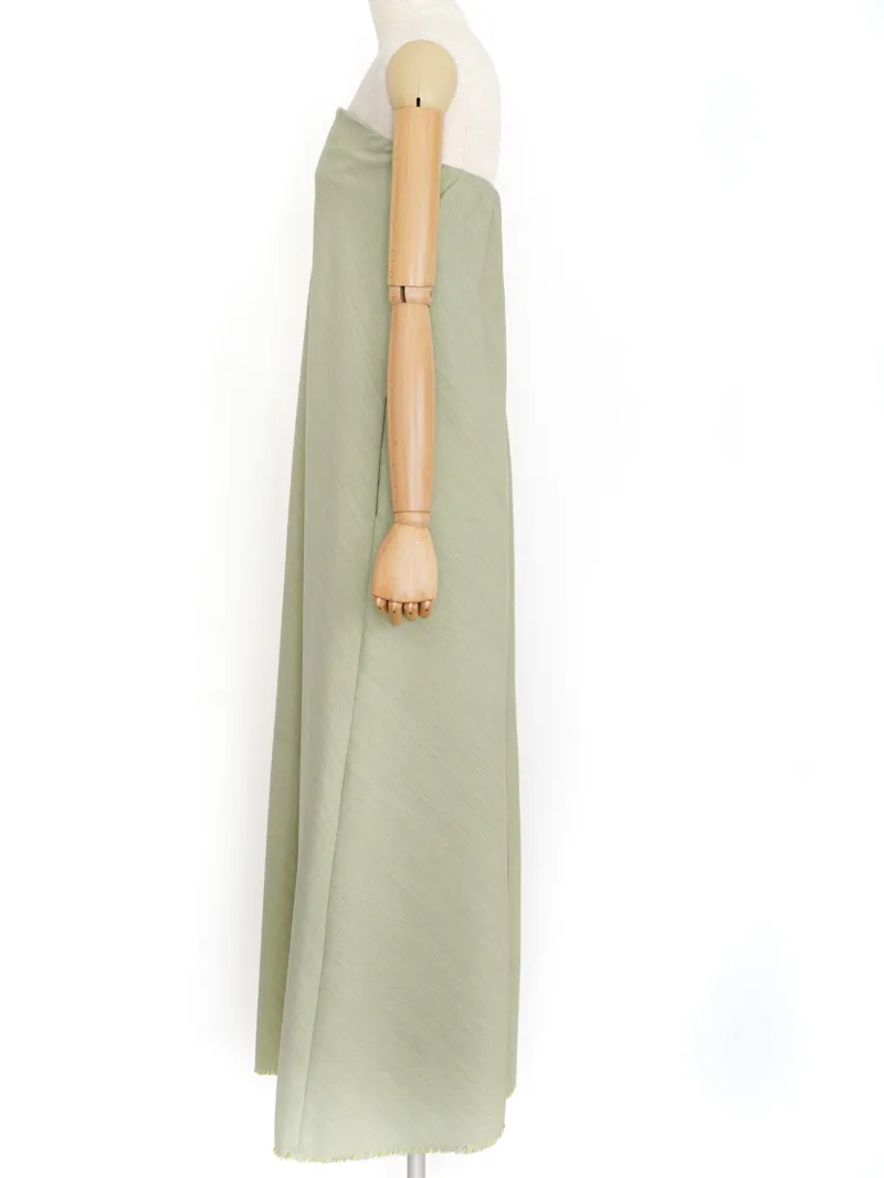 ADAM ET ROPE（アダムエロペ） シャンブレーツイルベアドレス（ライム/38）トルソー側面