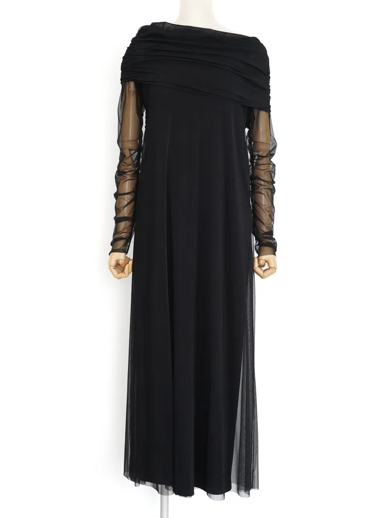 Ameri VINTAGE（アメリ ヴィンテージ）OFF SHOULDER TULLE LAYERED