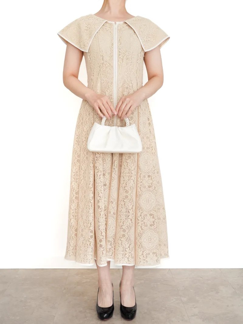 CELFORD（セルフォード） ミラーレースドレス（ベージュ/38）