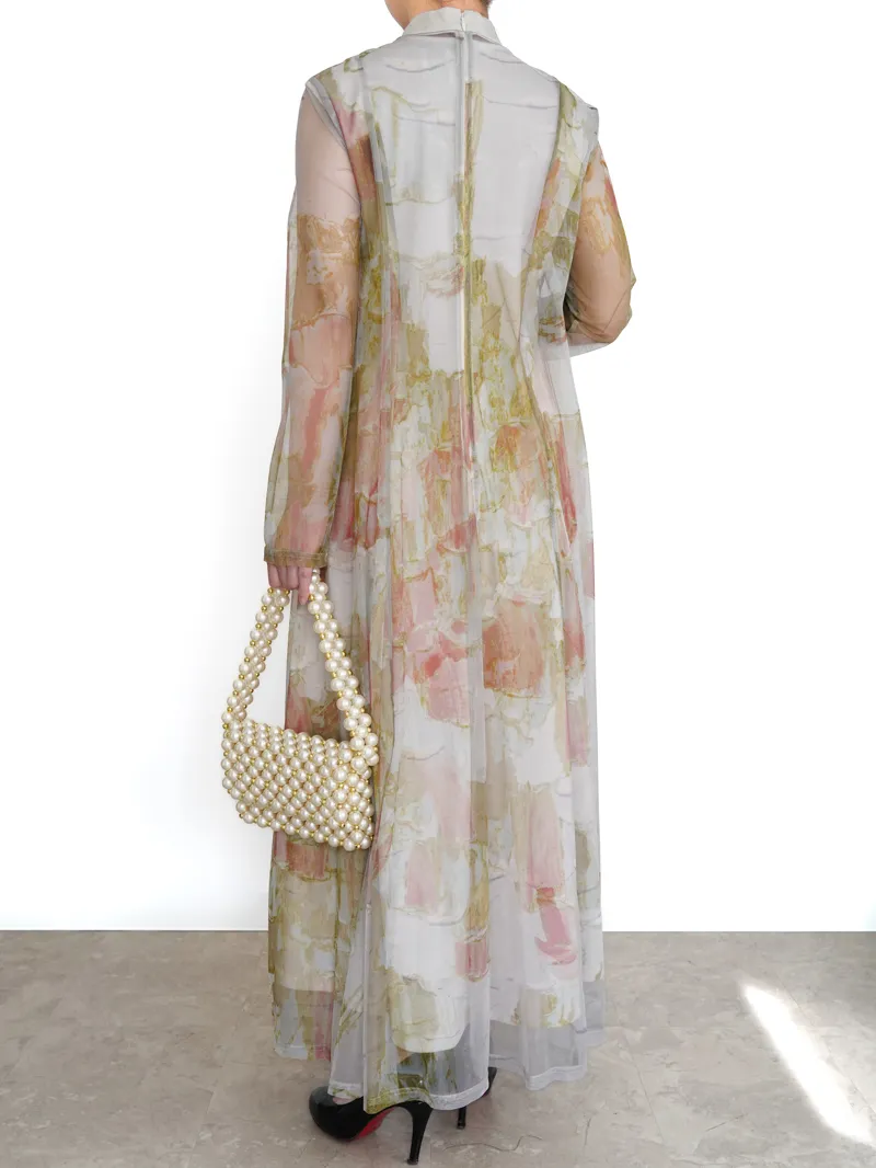 Ameri VINTAGE（アメリ ヴィンテージ）UND GYPSUM ART DRESS 26SS