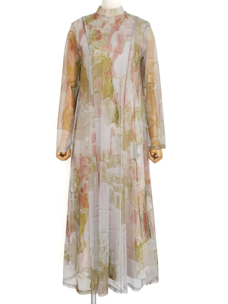 Ameri VINTAGE（アメリ ヴィンテージ）UND GYPSUM ART DRESS 26SS