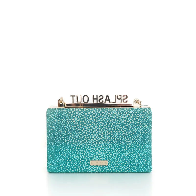 Kate Spade New York（ケイト・スペード ニューヨーク）スティングレイボックスバッグ（グリーン）
