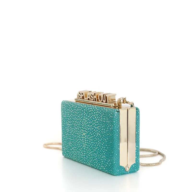 Kate Spade New York（ケイト・スペード ニューヨーク）スティングレイボックスバッグ（グリーン）