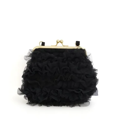 Bibiy.（ビビィ）foxy illustrationsコラボODETTE TULLE BAG（ブラック）